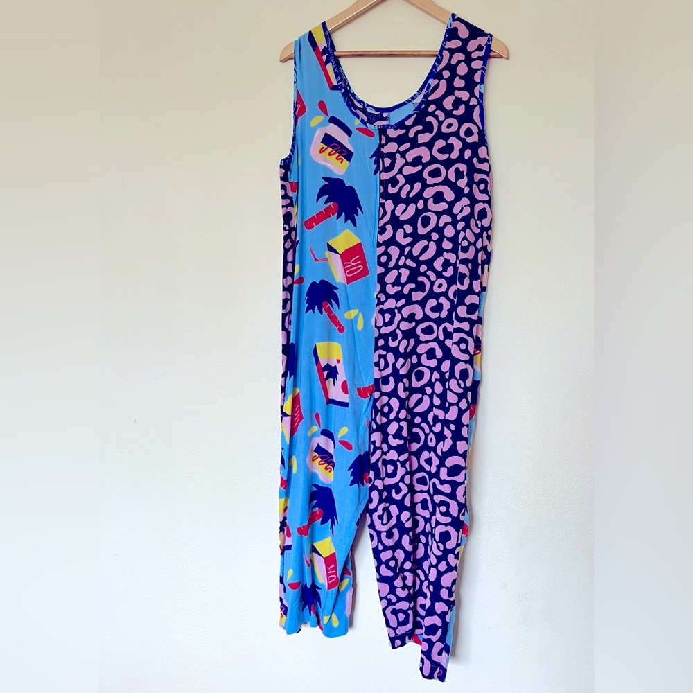 Garden Jumpsuit Zero Waste Snacks​/​Cheetah SOLD!